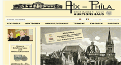 Desktop Screenshot of aixphila.de