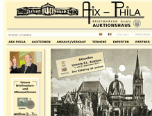 Tablet Screenshot of aixphila.de